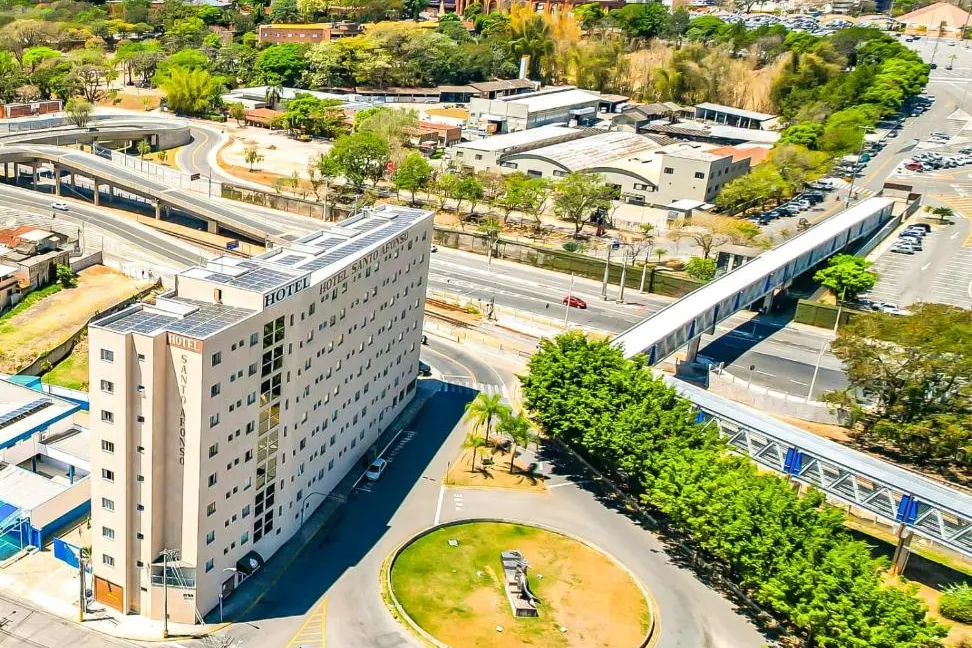 Hotel Santo Afonso: fachada, em Aparecida