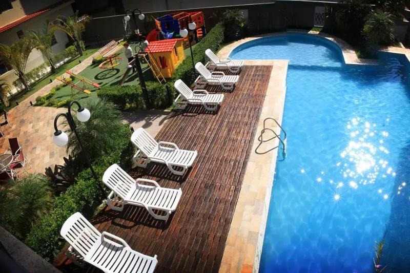 Hotel Santo Graal: piscina, em Aparecida