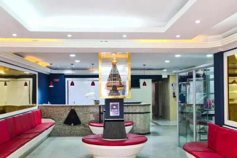 Hotel São Luiz Aparecida: área comum, em Aparecida