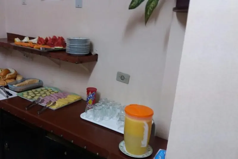 Café da manhã e refeições em Hotel São Nicolau (Taubaté)