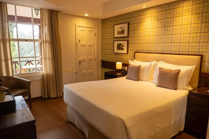 Quarto em Hotel Vila Inglesa (Campos do Jordão)