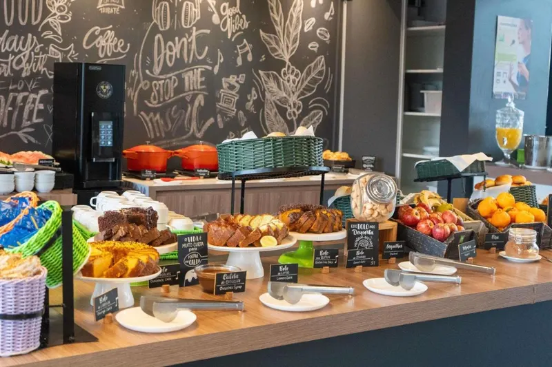 Café da manhã e refeições em Ibis Styles Taubaté (Taubaté)