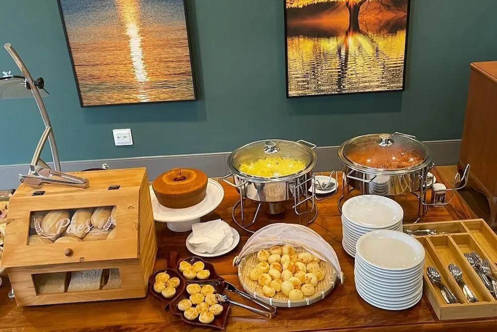 Café da manhã e refeições em Keep Suítes Hotel (Taubaté)