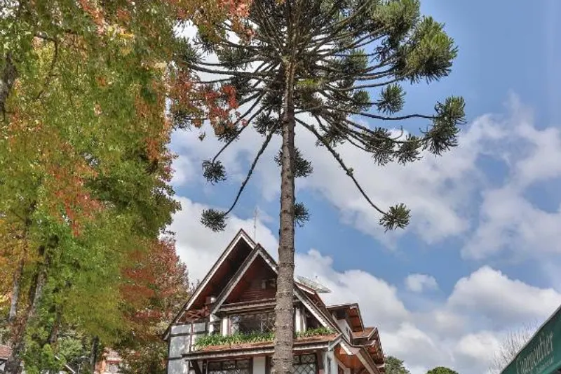 Le Suisse Elegance Hotel: fachada, em Campos do Jordão