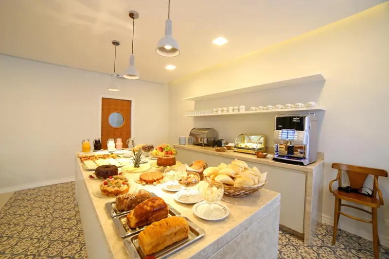 Café da manhã e refeições em Moinho Itália Hotel (Campos do Jordão)