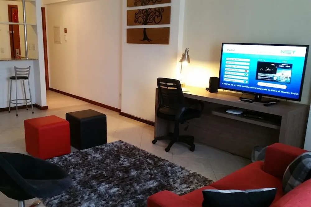 Mondrian Suite Hotel: área comum, em São José dos Campos