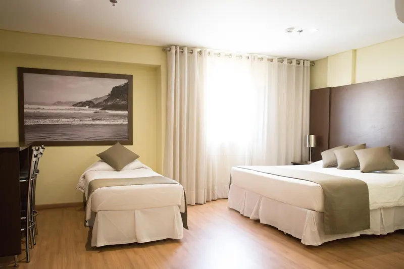 Quarto em Olavo Bilac Hotel (Taubaté)