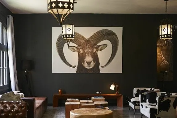Ort Hotel: área comum, em Campos do Jordão