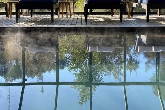 Ort Hotel: piscina, em Campos do Jordão