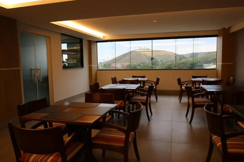Café da manhã e refeições em Ouro Minas Plaza Hotel (Aparecida)