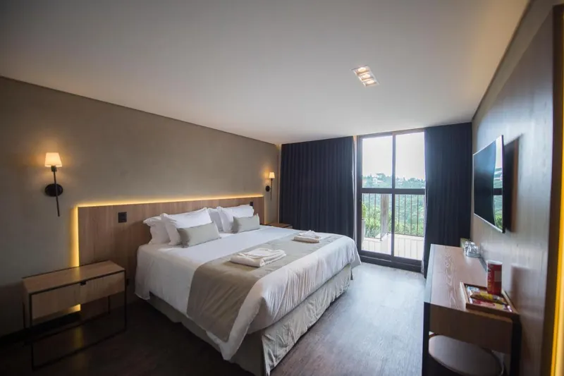 Quarto em Pinot Hotel (Campos do Jordão)