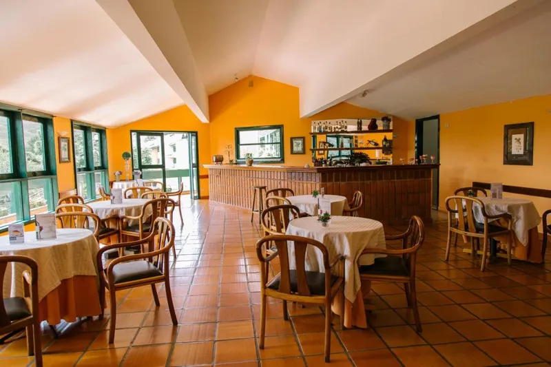 Plaza Inn Week Inn: área comum, em Campos do Jordão