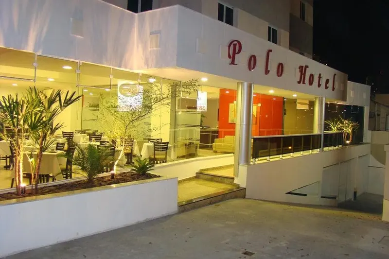 Polo Hotel: fachada, em São José dos Campos