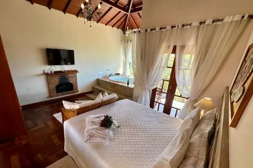 Quarto em Pousada Aldeia Manacas (São Bento do Sapucaí)