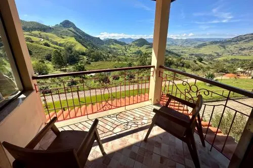 Pousada Aldeia Manacas: vista a partir, em São Bento do Sapucaí