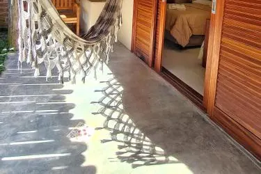 Pousada Araucária: área externa, em São Luiz do Paraitinga