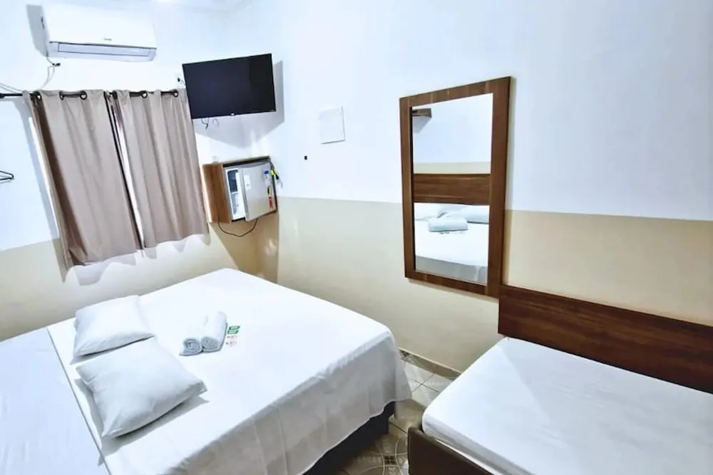 Pousada Bela Rainha: quarto, em Aparecida