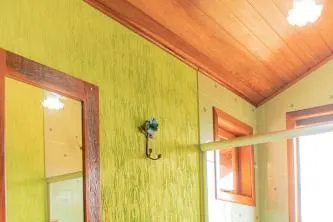 Pousada Canto Dos Pássaros: banheiro, em Santo Antônio do Pinhal