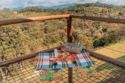 Pousada Canto Dos Pássaros: vista, em Santo Antônio do Pinhal