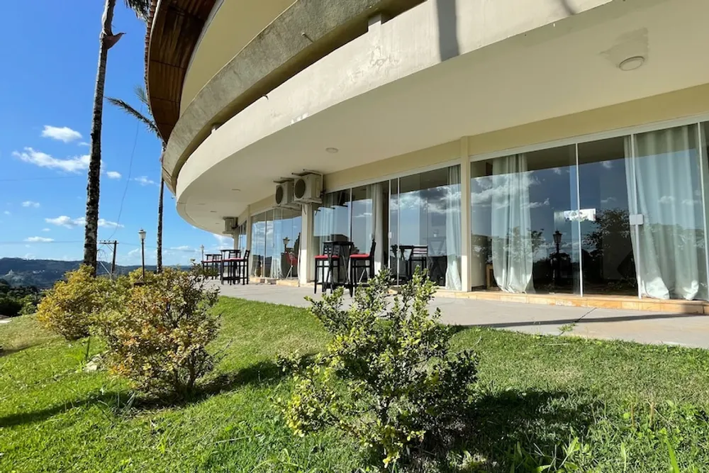 Pousada Casa Redonda: fachada, em Campos do Jordão