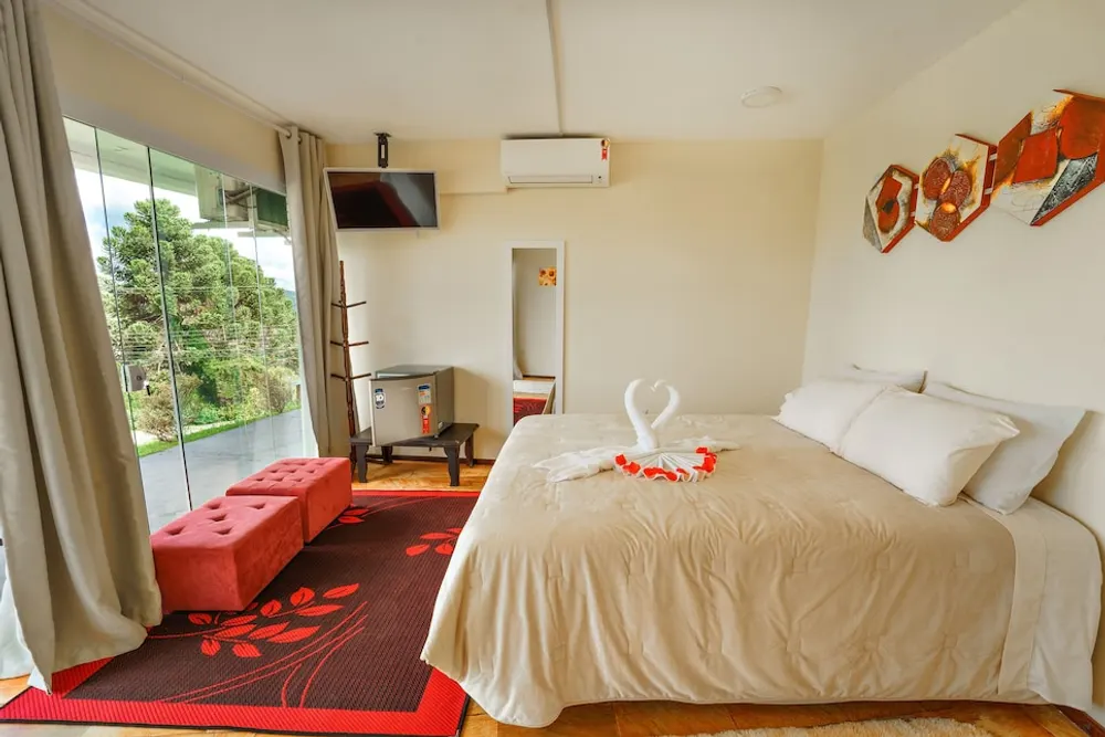 Quarto em Pousada Casa Redonda (Campos do Jordão)