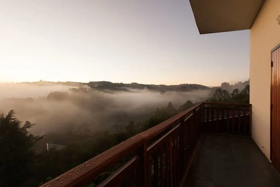 Pousada Chateau Elegance: vista a partir, em Campos do Jordão