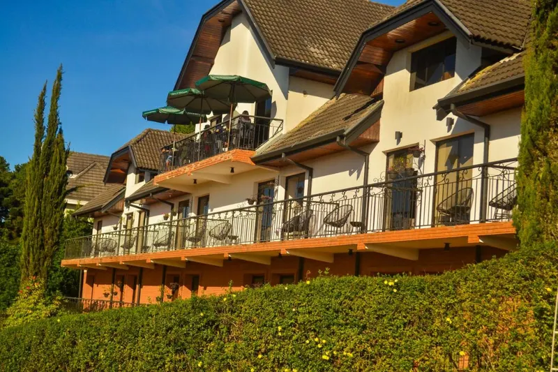 Pousada Constellation Lodge: fachada, em Campos do Jordão