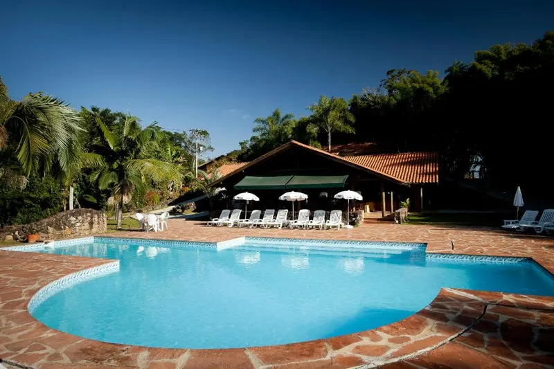 Pousada do Quilombo: piscina, em São Bento do Sapucaí
