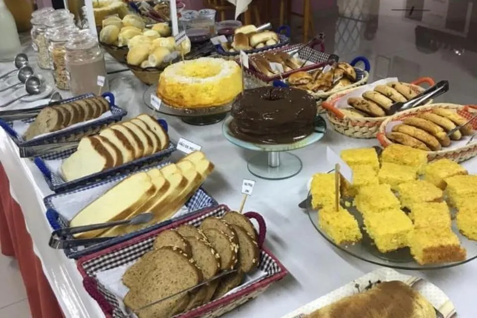 Café da manhã e refeições em Pousada Doce Vida (Campos do Jordão)