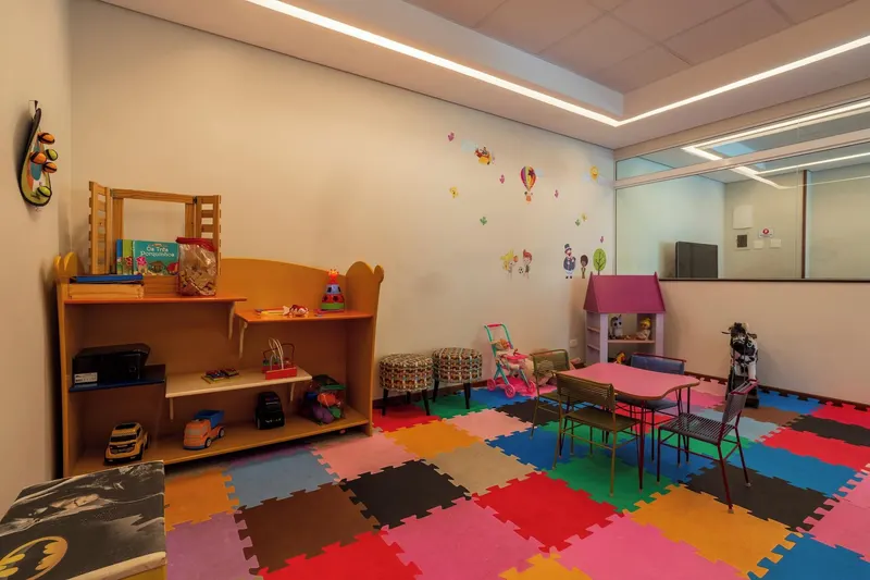 Espaço para crianças em Pousada Grandchamp (Campos do Jordão)