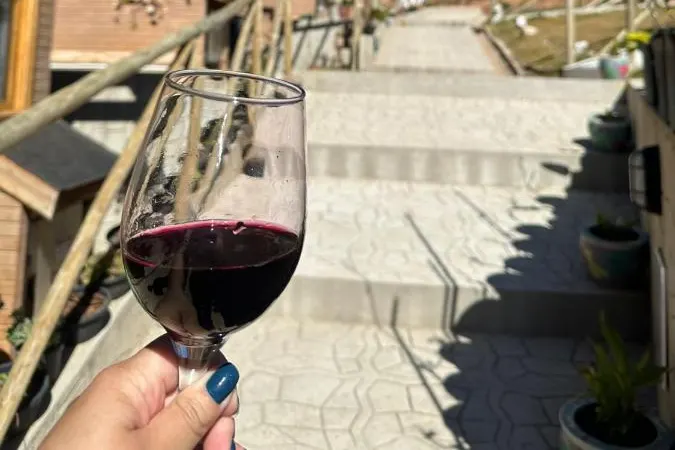 Pousada Groms Village: fachada, em Campos do Jordão