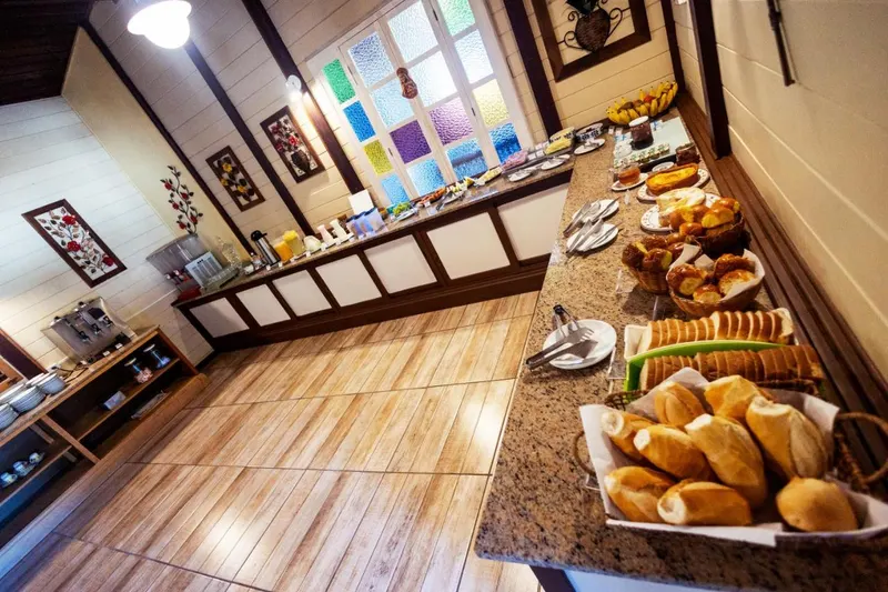 Café da manhã e refeições em Pousada Highland (Santo Antônio do Pinhal)