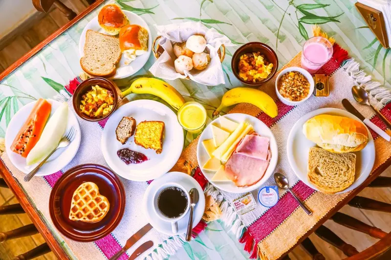Café da manhã e refeições em Pousada Highland (Santo Antônio do Pinhal)