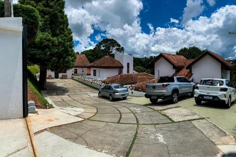 Pousada Hortela: fachada, em Campos do Jordão