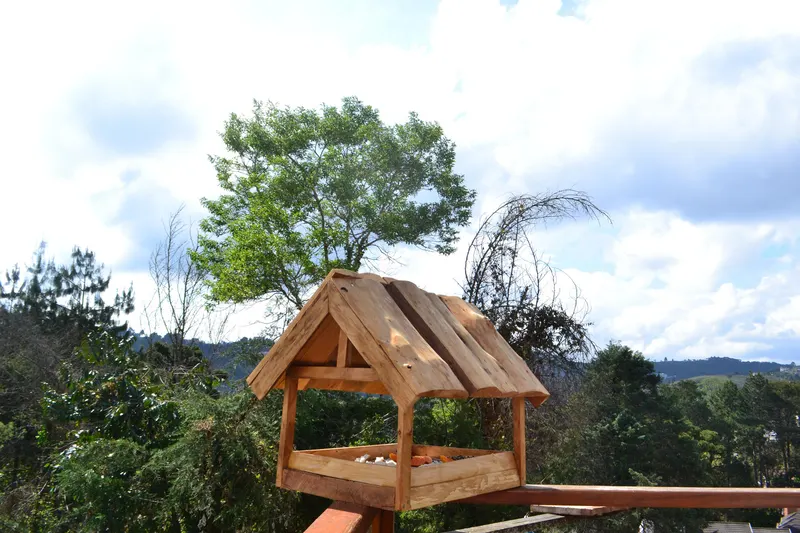 Pousada La Sierra: área externa, em Campos do Jordão