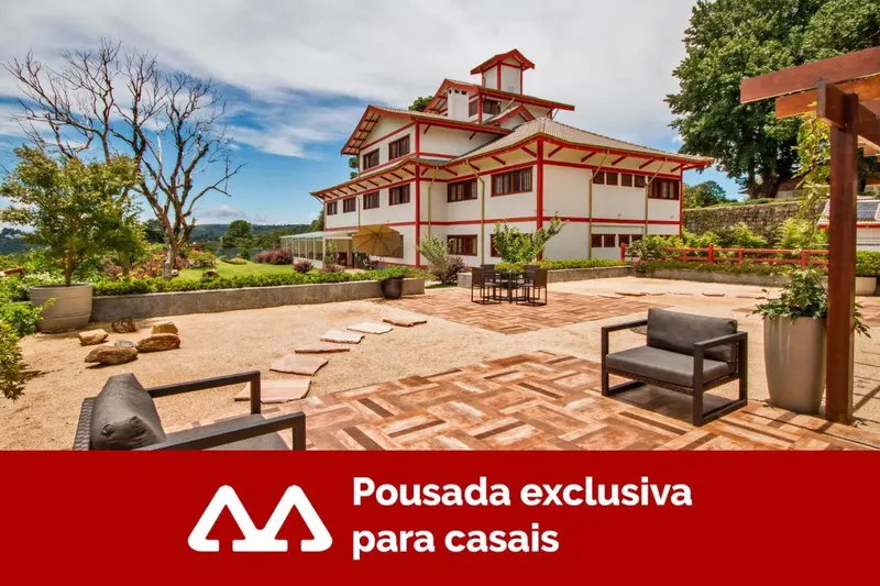 Pousada Matsubara: fachada, em Campos do Jordão