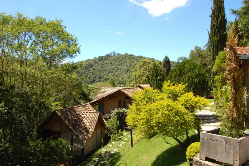 Pousada Pássaro de Fogo: vista a partir, em Santo Antônio do Pinhal