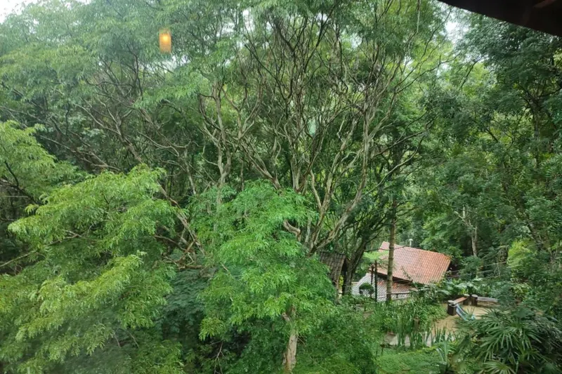 Pousada Pássaro de Fogo: vista a partir, em Santo Antônio do Pinhal