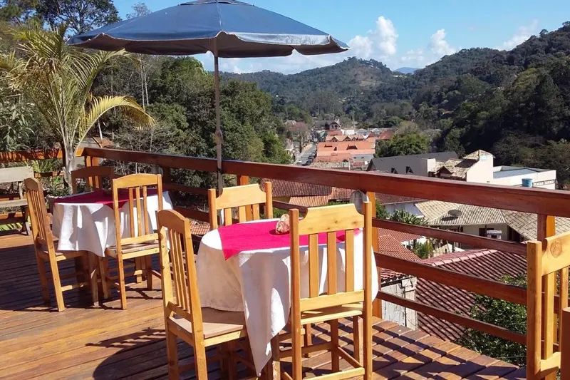 Café da manhã e refeições em Pousada Pinhalense (Santo Antônio do Pinhal)
