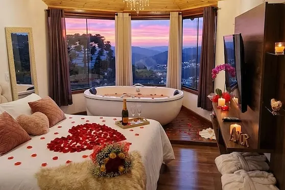 Quarto em Pousada Recanto Dos Moinhos (Campos do Jordão)