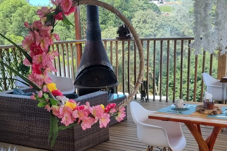 Café da manhã e refeições em Pousada Recanto Dos Moinhos (Campos do Jordão)