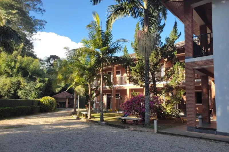 Pousada Santo Antônio: fachada, em Santo Antônio do Pinhal