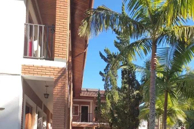 Pousada Santo Antônio: área externa, em Santo Antônio do Pinhal