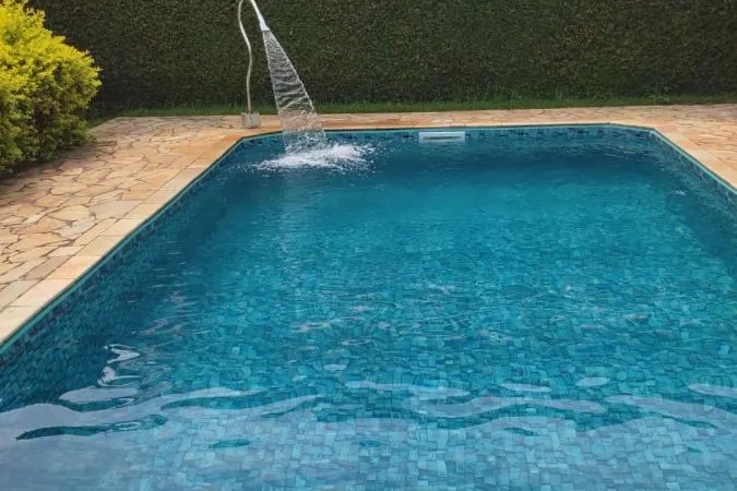 Pousada Santo Antônio: piscina, em Santo Antônio do Pinhal