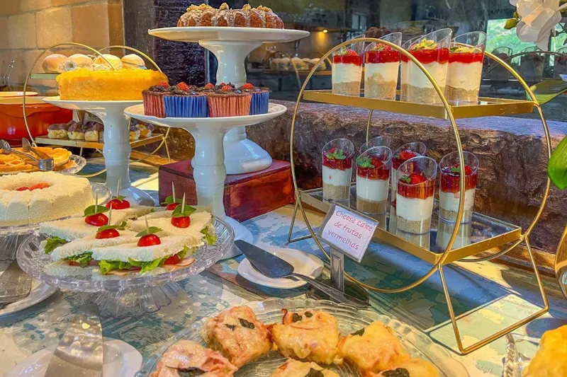 Café da manhã e refeições em Pousada Victoria Villa Campos do Jordão (Campos do Jordão)