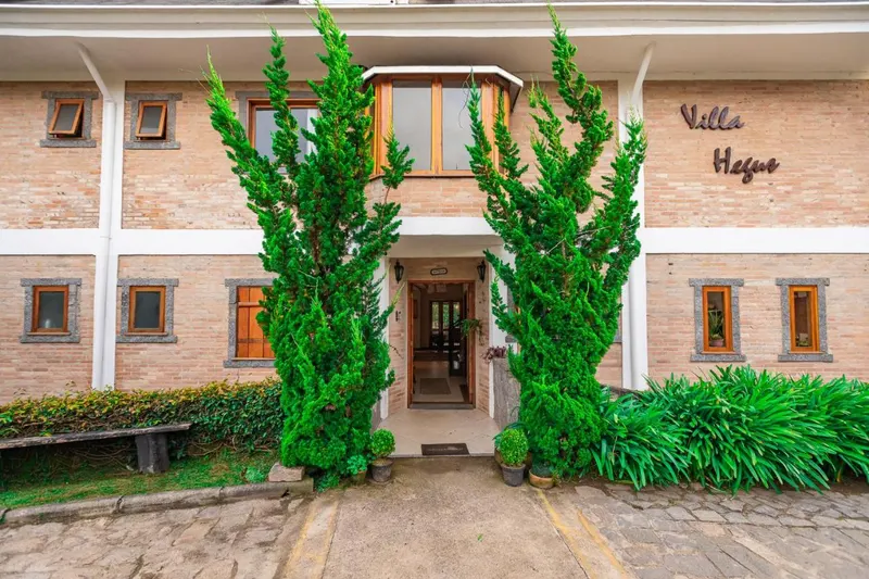 Pousada Villa Hegus: fachada, em Campos do Jordão