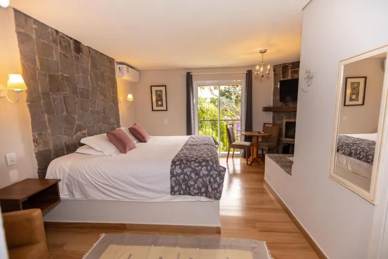 Quarto em Pousada Villa Hegus (Campos do Jordão)