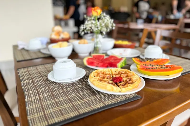 Café da manhã e refeições em Pousadinha Campos (Campos do Jordão)