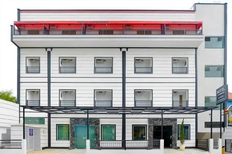 Rohedama Hotel: fachada, em Guaratinguetá