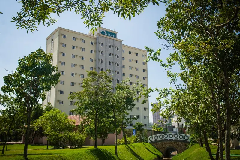 San Diego Express Aparecida: fachada, em Aparecida